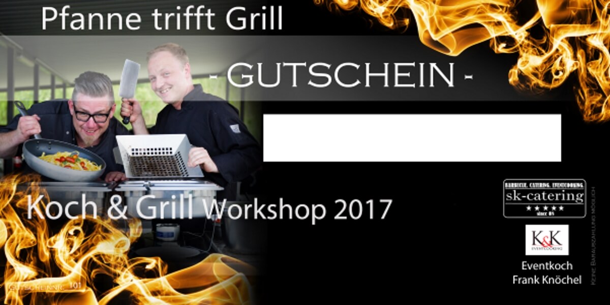 Gutschein für Eventkoch Frank Knöchel
